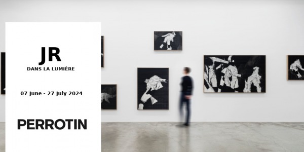EXHIBITION // JR - DANS LA LUMIERE // PERROTIN // PARIS