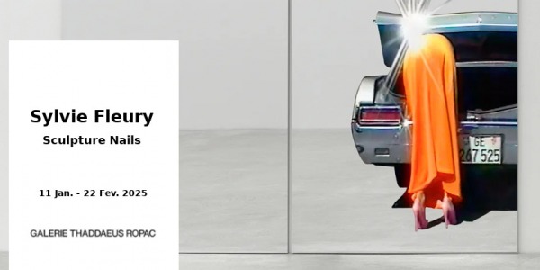 EXHIBITION // SYLVIE FLEURY - SCULPTURE NAILS  // GALERIE THADDAEUS ROPAC // PARIS - MARAIS