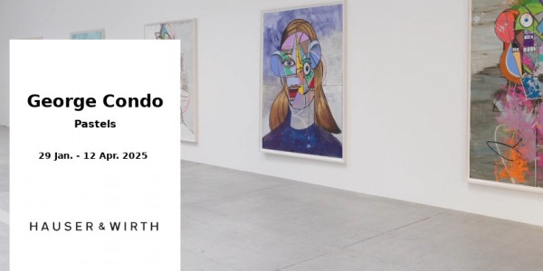 EXHIBITION // GEORGE CONDO  // PASTELS // GALERIE HAUSER & WIRTH // NEW YORK