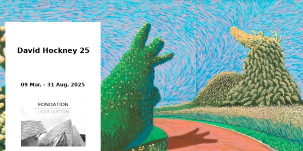 EXPO // DAVID HOCKNEY 25 // FONDATION LOUIS VUITTON // PARIS
