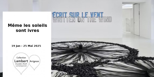EXHIBITION // MEME LES SOLEILS SONT IVRES // COLLECTION LAMBERT - AVIGNON