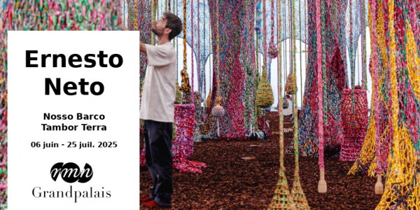 EXHIBITION // ERNESTO NETO - NOSSO BARCO TAMBOR TERRA  // GRAND PALAIS // PARIS