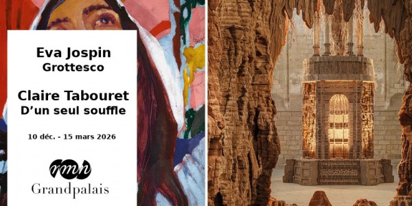 EXHIBITION // EVA JOSPIN - CLAIRE TABOURET  // GRAND PALAIS // PARIS