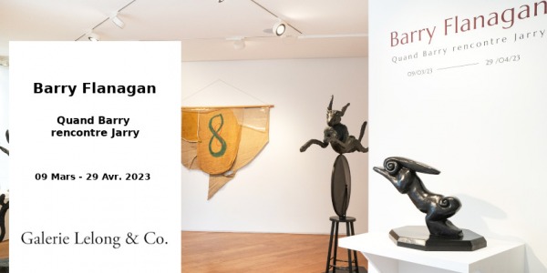 EXHIBITION // BARRY FLANAGAN // GALERIE LELONG & CO // PARIS