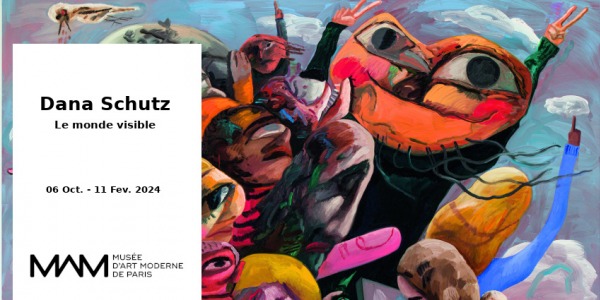 EXPO // DANA SCHUTZ - LE MONDE VISIBLE // MUSEE D'ART MODERNE  // PARIS