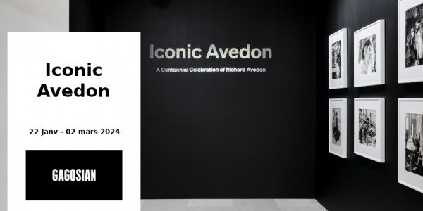 EXPO // ICONIC AVEDON // GALERIE GAGOSIAN  // PARIS